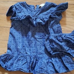 Kate spade dress with diaper cover